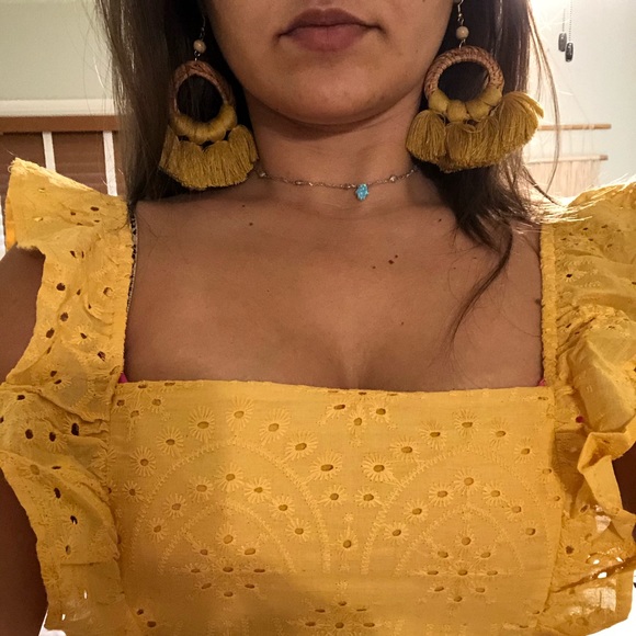 Jumpsuit Yellow Women Summer - Picture 4 of 7